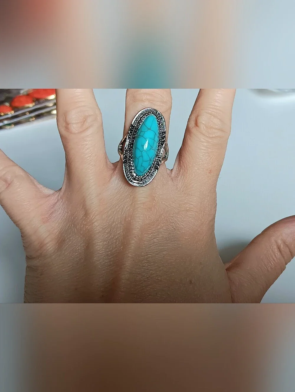 N/A bold turquoise